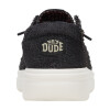 Wendy Rise Perf Canvas - Mujer Black