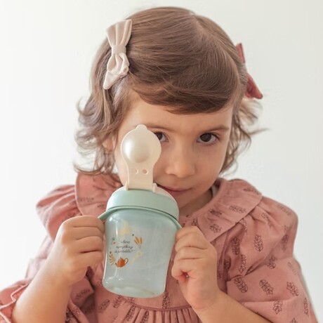 Vaso De Aprendizaje con asas Suavinex Verde