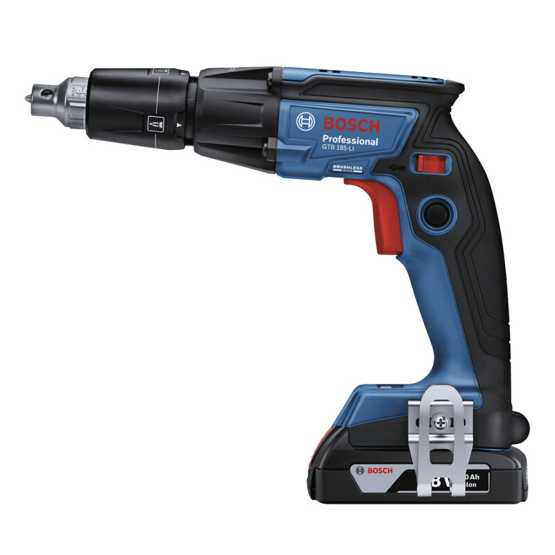 Atornillador para Drywall Bosch GTB 185-LI, 18V, 2 baterías y maleta 1 año / Bosch Unica