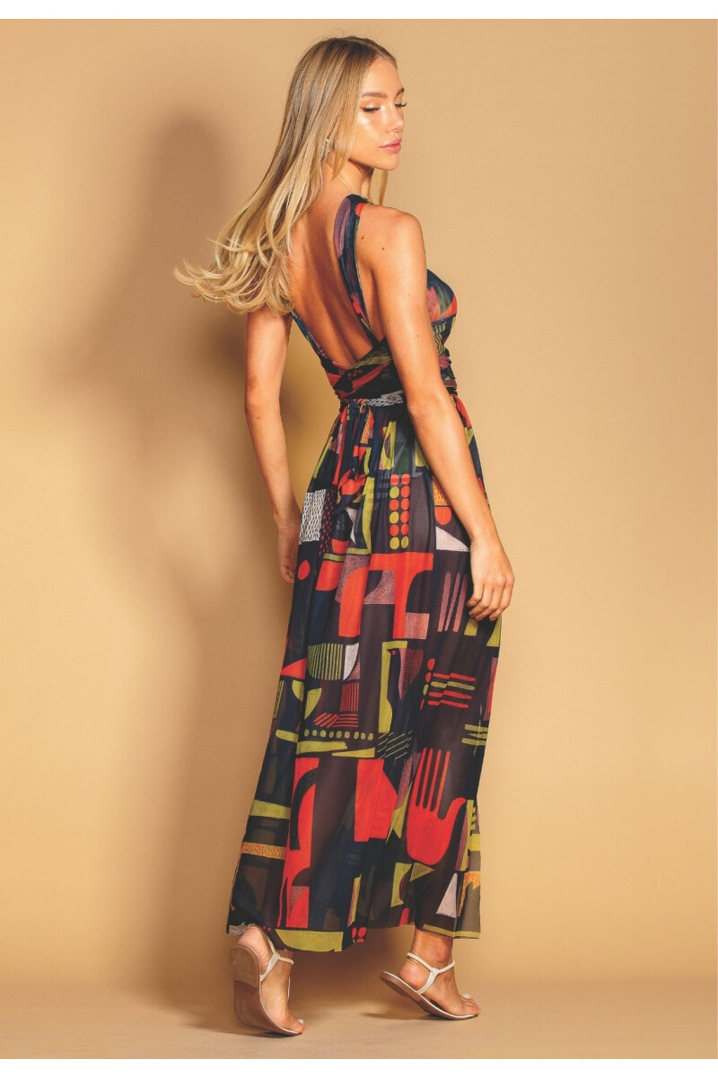 VESTIDO LARGO EST. 07025