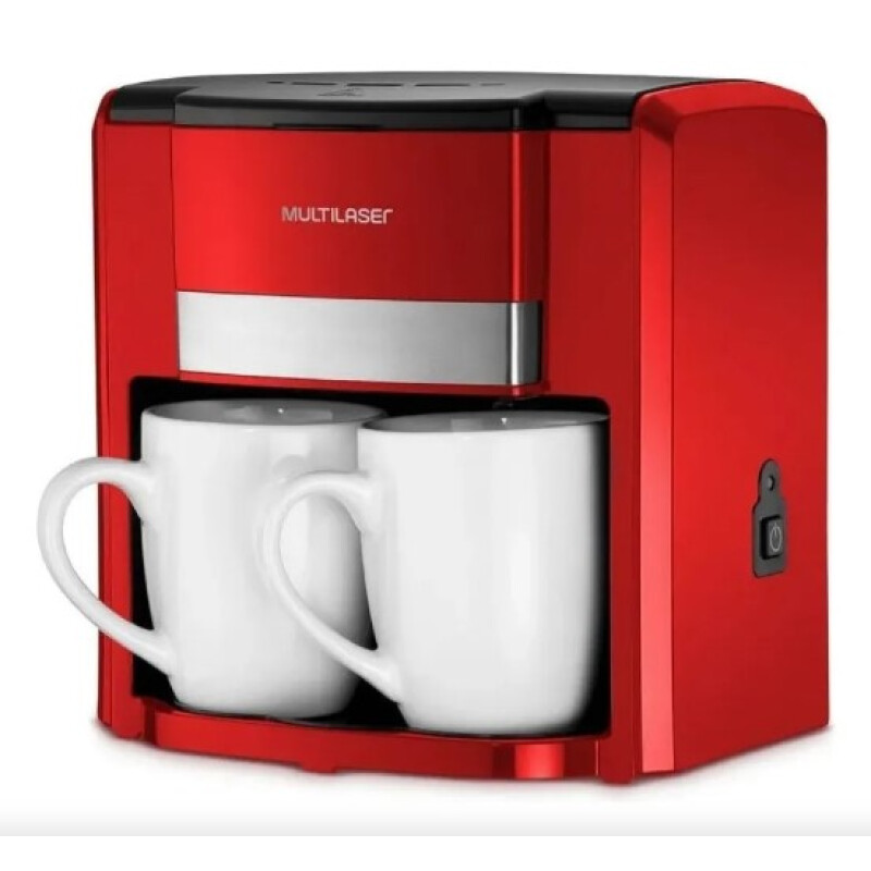 Cafetera Eléctrica Semiautomática Multilaser BE016 Roja Cafetera Eléctrica Semiautomática Multilaser BE016 Roja