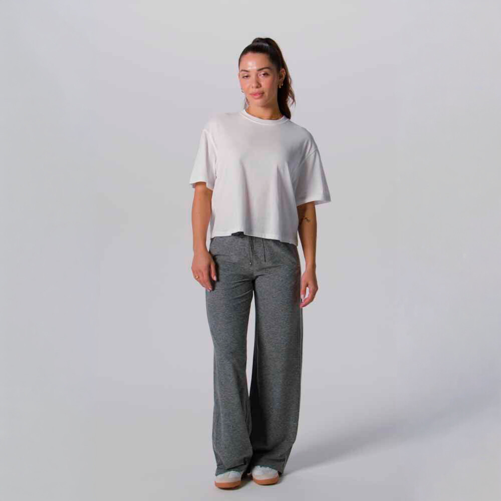 Top Training 100% Cotton Boxy Tee Mujer Neo Lime