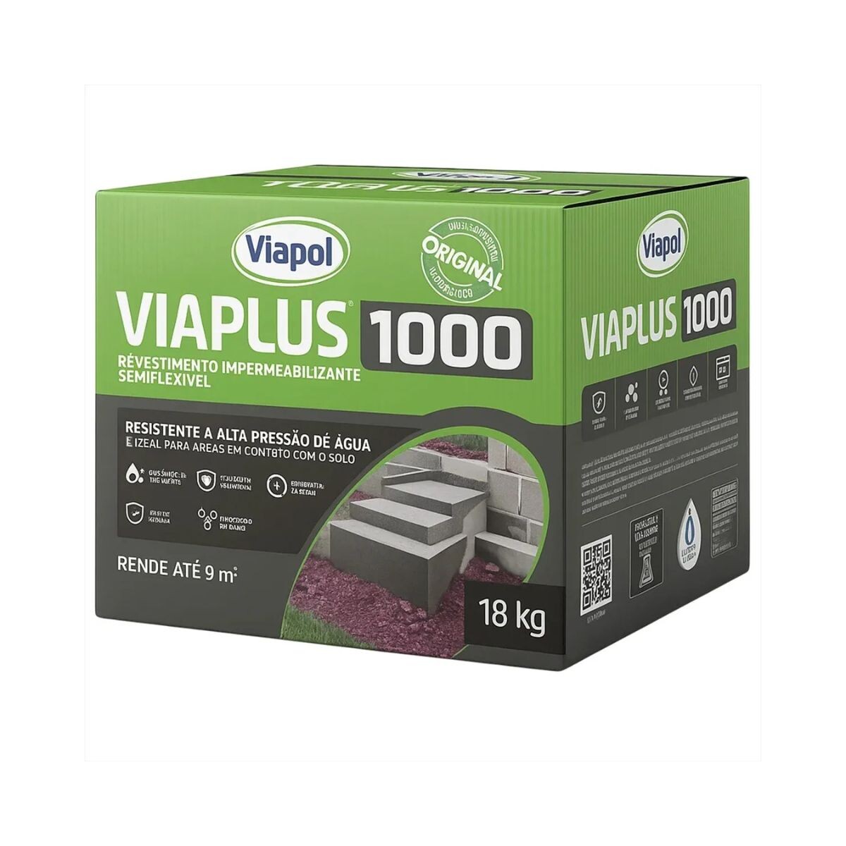 Impermeabilizante Viaplus 1000 X 18 Kg 