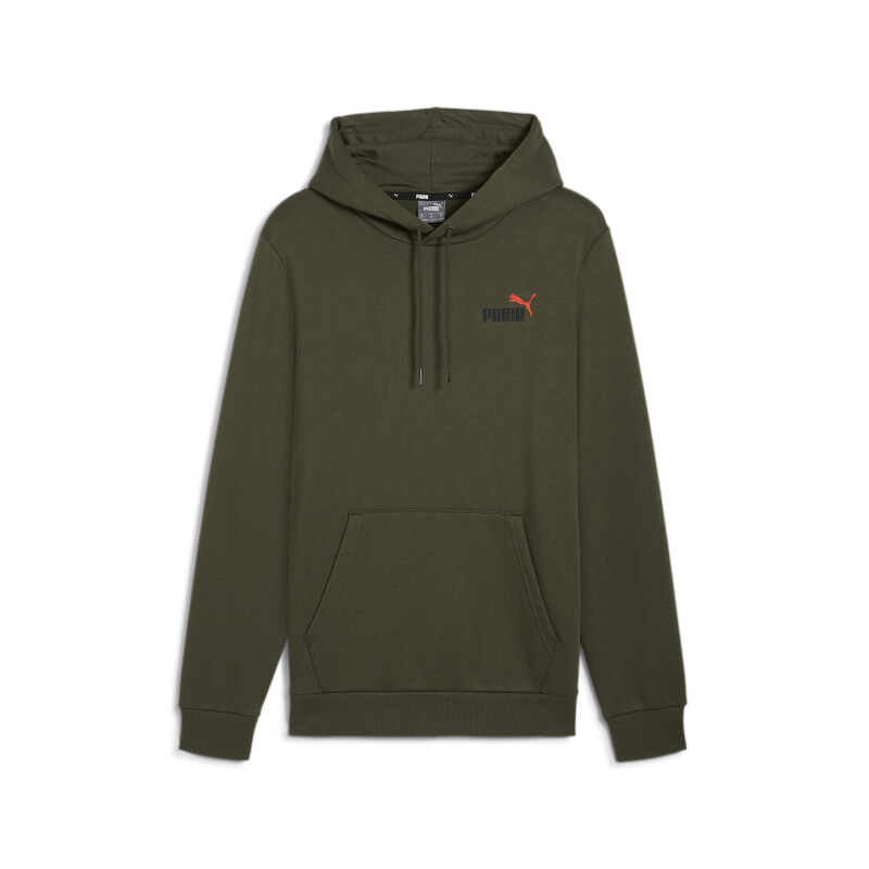 Canguro Puma ESS+ 2 Col Small Logo Hoodie FL de Hombre - 674471 76 Oliva