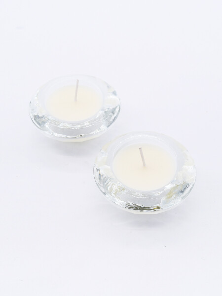 SET DE VELAS VAINILLA BLANCO