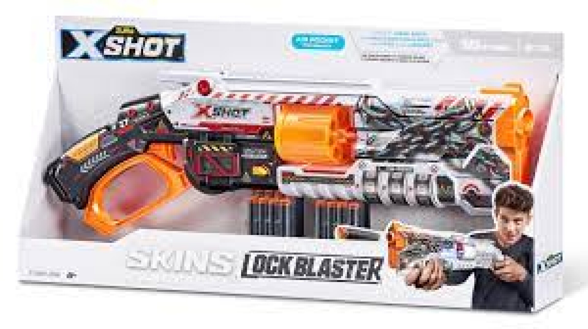 Lanzador X-Shot Skins - Lock Blaster 