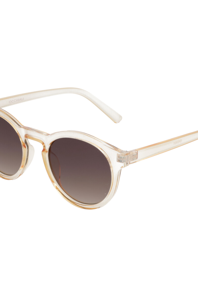 Lentes de sol Crema