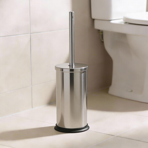 Escobilla Cepillo Inodoro Accesorio Baño Acero Inoxidable IMBACK Color Plateado Escobilla Cepillo Inodoro Accesorio Baño Acero Inoxidable IMBACK Color Plateado