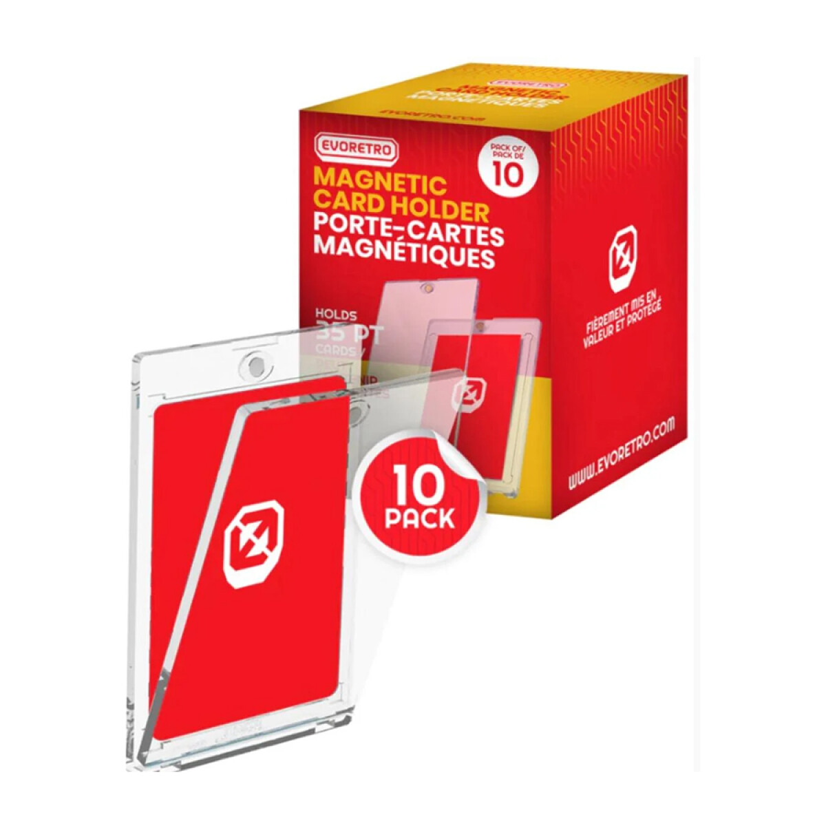 Protector Tarjeta Magnética - Pack x10 (Acrilico) 
