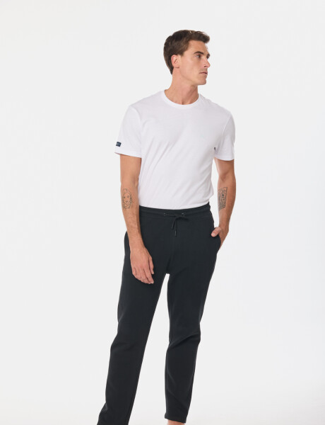 PANTALON DE FELPA Negro