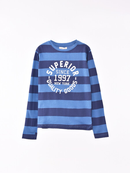 REMERA DARIEL AZUL