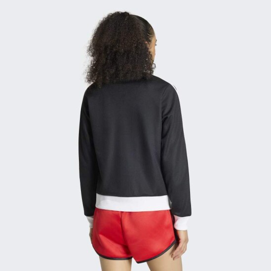 Campera Adidas Deportiva Clásica Negro