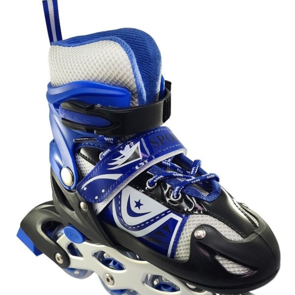 Patines Rollers Extensibles Calidad Colores Infantil Niños Variante Color Azul Talle 31-34
