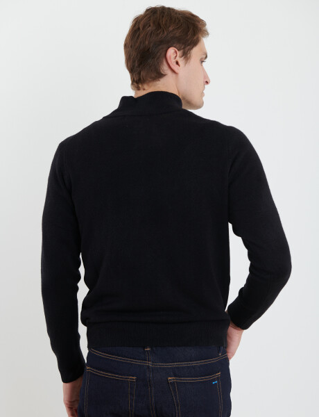 470415 SWEATER MEDIO CIERRE HARRINGTON URBAN Negro