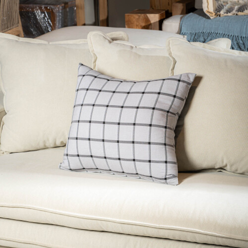 funda almohadón tulipán, gris funda almohadón tulipán, gris