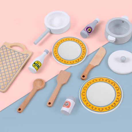 Cocina De Madera Completa De Calidad + Horno + Micro Jug007018