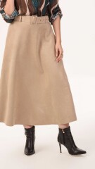 Falda Roma beige