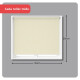 Set x2 Cortina roller blackout 120x200 cm ARENA