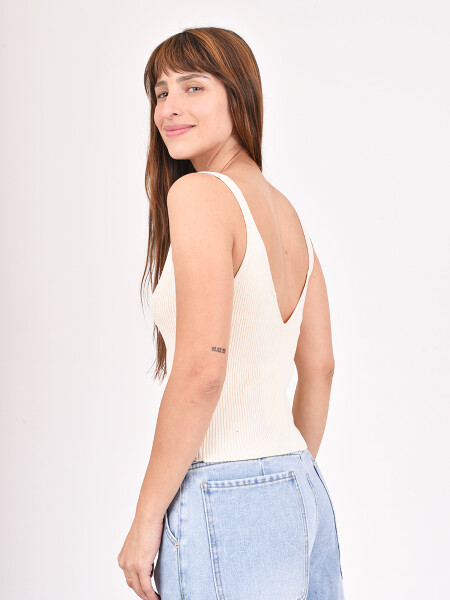 MUSCULOSA ABRIL OFF WHITE