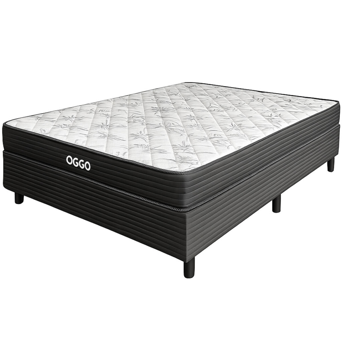 Sommier SUPER MEGA 138 – 2 Plazas – Reversible con Refuerzo Grauniert® 