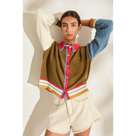 Cardigan Funny Verde