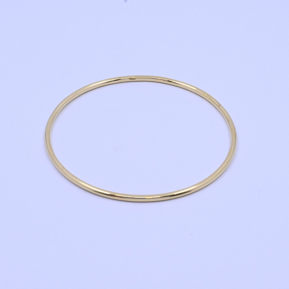 Esclava oro 18k alambre redondo. Esclava oro 18k alambre redondo.