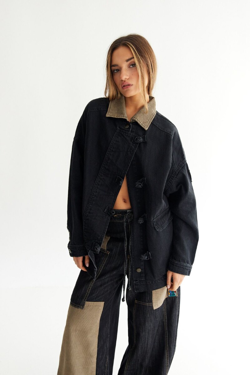 Campera Knot Negro