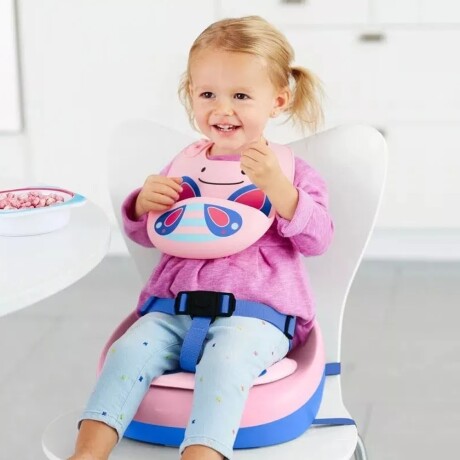 Babero Silicona Ajustable Impermeable c/Bolsillo Skip Hop Mariposa