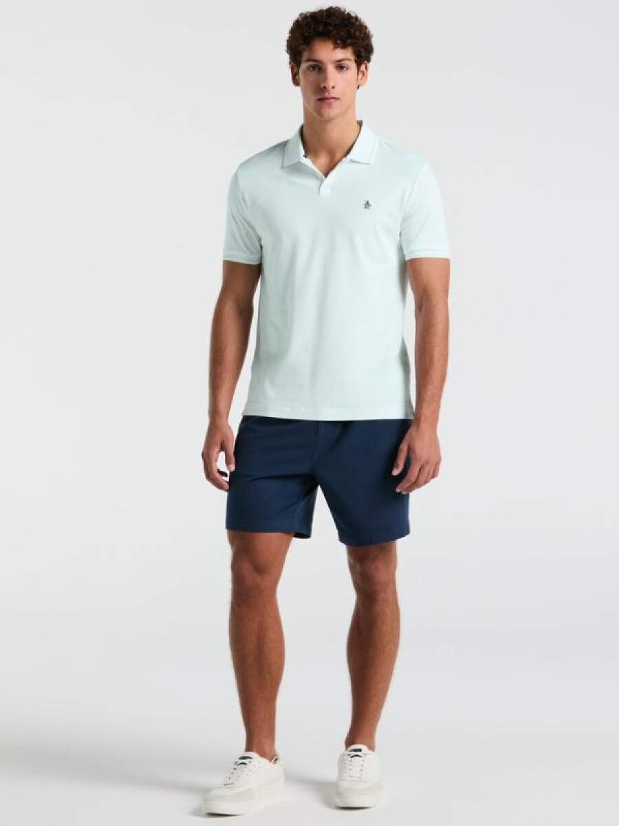 Polo Daddy Org Interlck Penguin - Verde Agua 