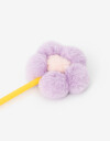 Lapices y Lapiceras Lapicera Lapicera Con Flor De Plush - Violeta Lila