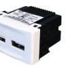 TOMA DOBLE USB BLANCO SIST. MOD. - LM TOMA DOBLE USB BLANCO SIST. MOD. - LM