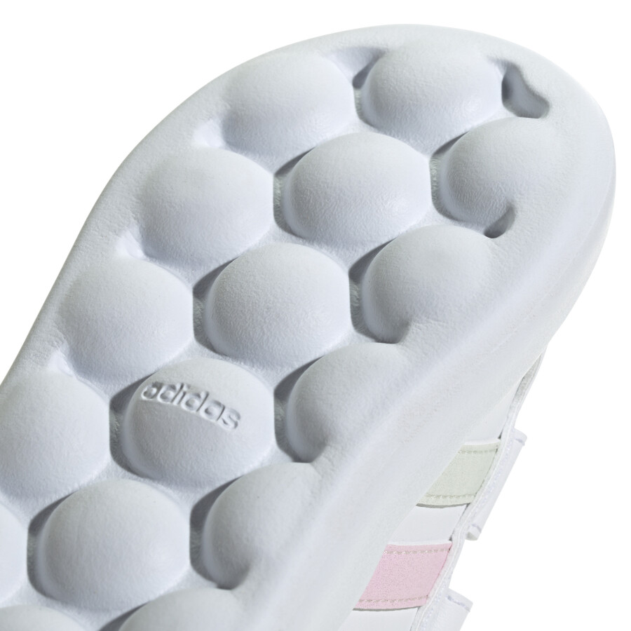 Championes de Niños Adidas Grand Court 2.0 Blanco - Beige - Rosado