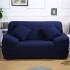 Funda Protector Sillón Sofá 2 Cuerpos Ajustable Elastizada Variante Color Azul