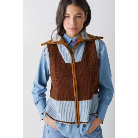 Pre Venta Chaleco Wave Chocolate