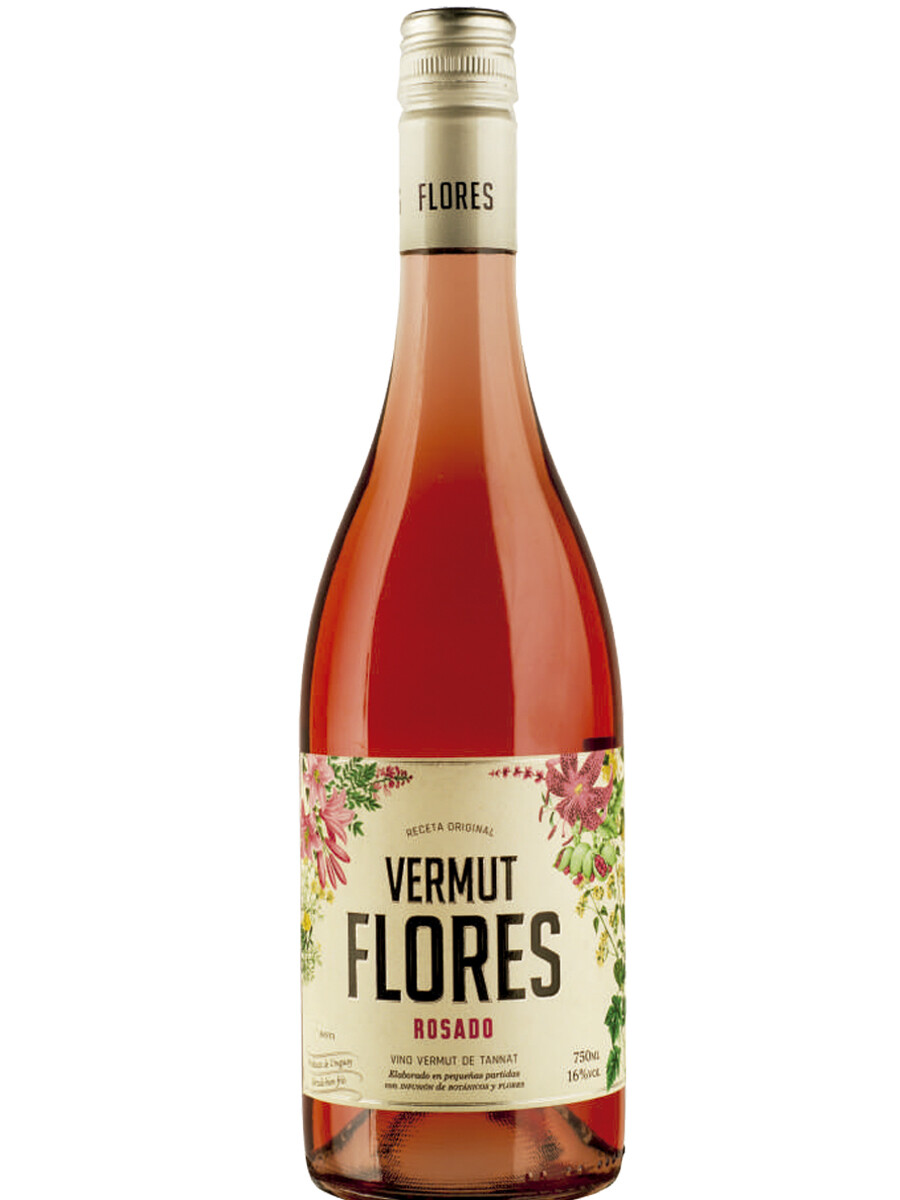 Vermouth Flores rosado 