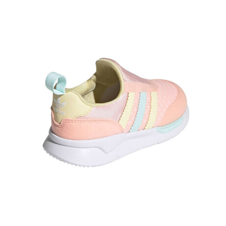 Championes adidas ZX 360 de niño Coral/Yellow/Mint