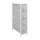 Mueble Organizador 4 Cesto Cajones Tela Esctructura Acero Gris