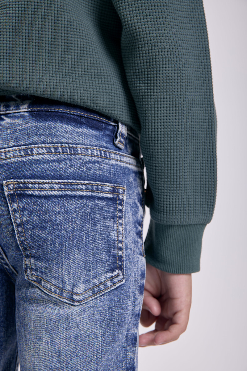 Pantalón jean Azul Oscuro