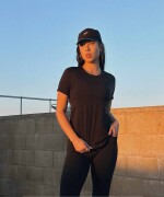 Polo Manga Corta Feather Tech Mujer Black