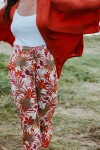 Babucha de rayòn Estampado