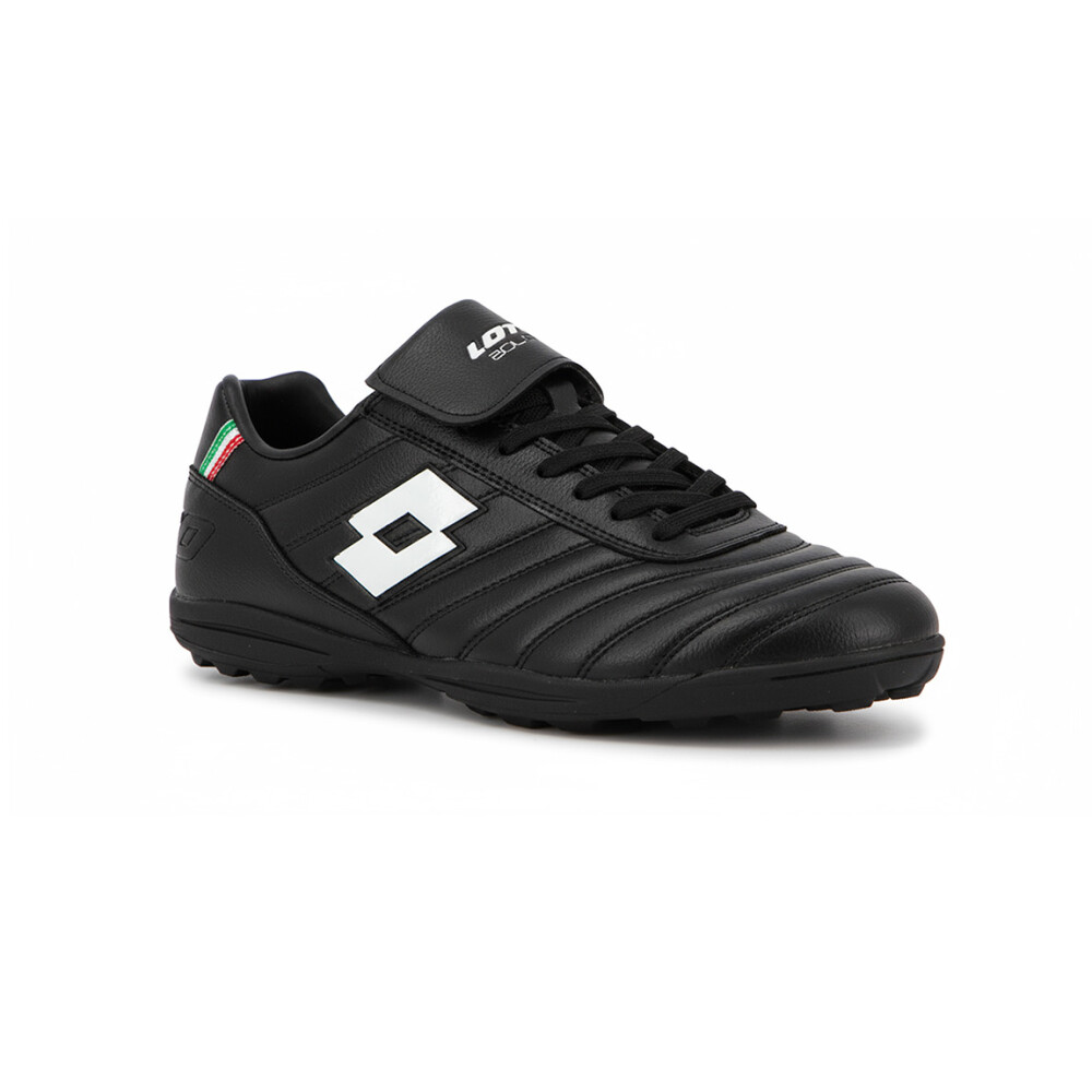 Lotto BOLOGNA Futbol 5 TF Unisex - Negro/Blanco Negro-Blanco