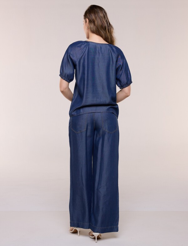 Blusa Denim JEAN OSCURO