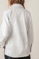 Camisa fio larga Gastada blanca