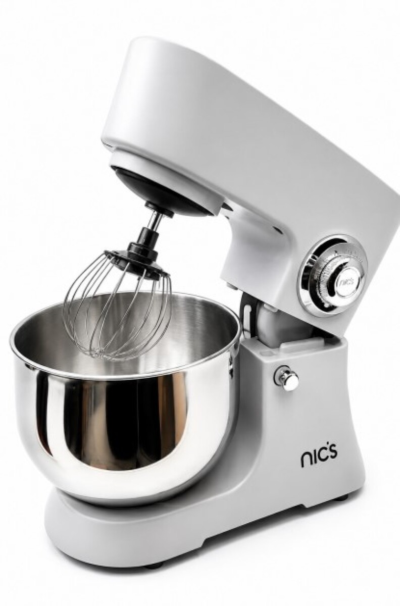 Batidora Planetaria NICS 1000W Bowl Acero Inoxidable 5 Litros 