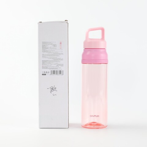 BOTELLA DE AGUA SERIE MACARON CON APERTURA RÁPIDA 600 ML (ROSA) BOTELLA DE AGUA SERIE MACARON CON APERTURA RÁPIDA 600 ML (ROSA)