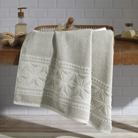 Toalla Baño Comfort Dohler 100% Algodón 70 x 140 cm 7150-GRIS CINZA