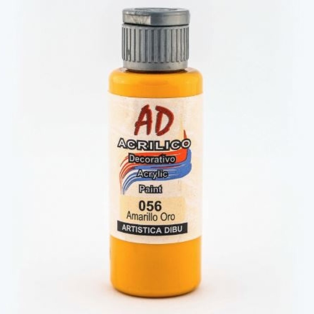 Acrílico Decorativo Ad 60 Ml Amarillo Oro #Acrílico Decorativo Ad 60 Ml Amarillo Oro