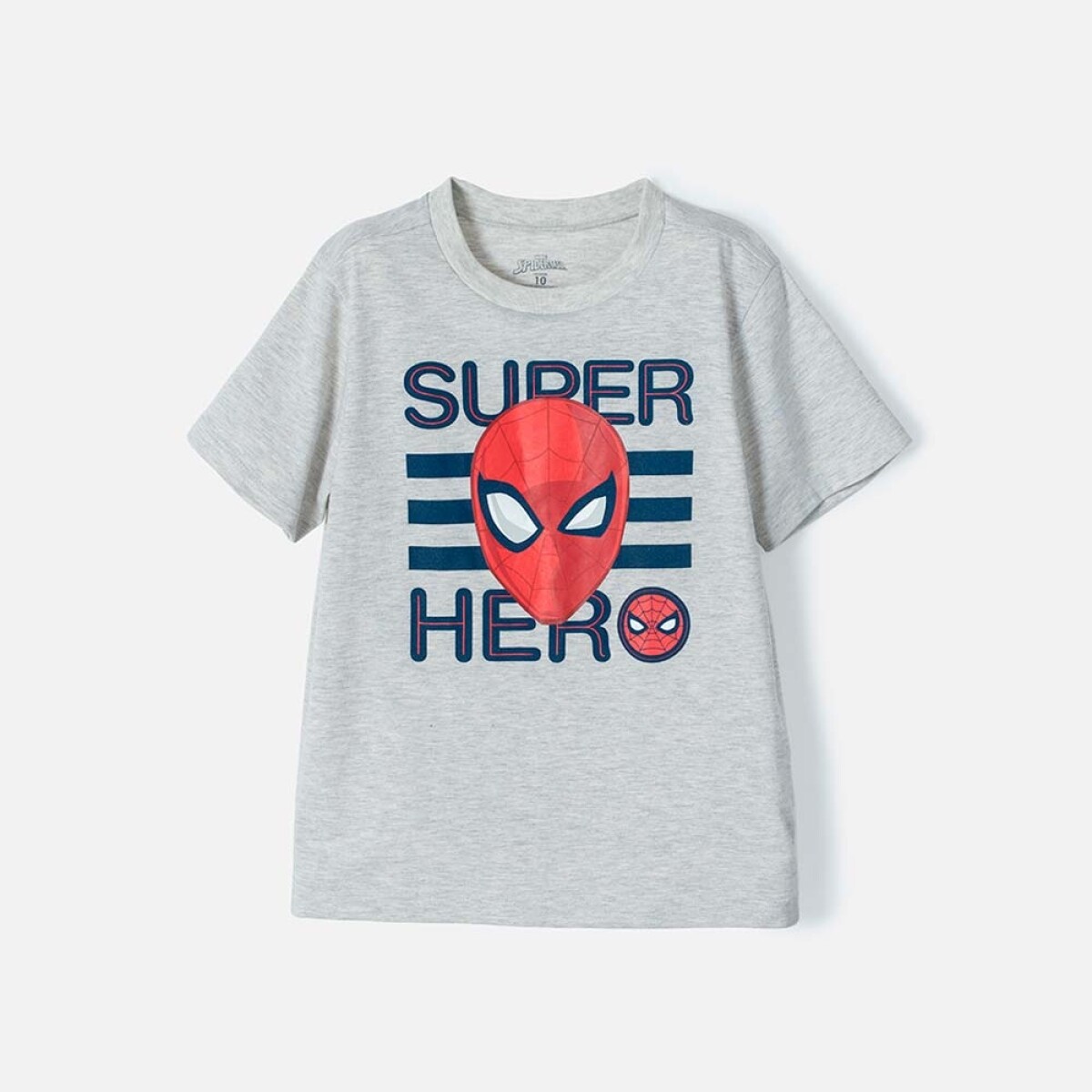 Camiseta niño Spiderman - GRIS 