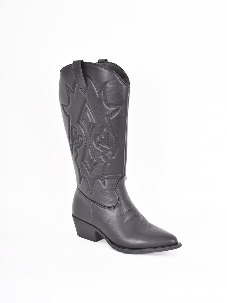 BOTA TEXA NEGRO