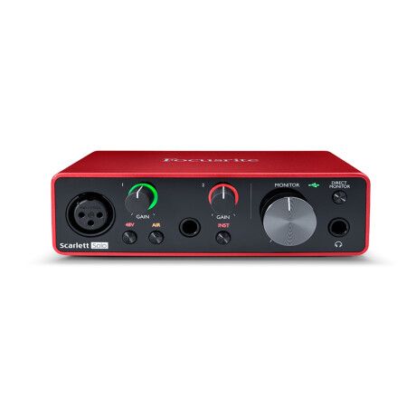 Interfaz De Audio Focusrite Scarlett Solo 3rd Gen Interfaz De Audio Focusrite Scarlett Solo 3rd Gen